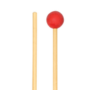 Vic Firth M413 Articulate Series Maillet pour clavier rond synthétique moyennement dur (rouge)