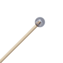 Vic Firth M434 Articulate Series Keyboard Mallet 1 1/8" Lexan w/ brass weight, Round (Clear)