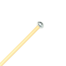 Vic Firth M450 Articulate Series Maillet pour clavier 11/16" en aluminium, ovale (argent)