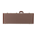 Profile PRC325BCF-E Electric Guitar Hard Case (Brown Leather)