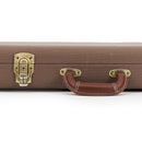 Profile PRC325BCF-E Electric Guitar Hard Case (Brown Leather)