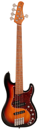 Guitare basse électrique Tagima PREDATOR 5 UQ (Fire Burst)