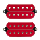 Micros Fishman FLUENCE Open Core Classic Humbucker 6 cordes (rouge) - Lot de 2