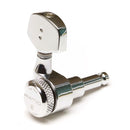 Graph Tech PRL-8311-C0 Ratio 3 + 3 Taillers de verrouillage de la guitare électrique (chrome contemporain)