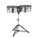 Pearl PTE-1415DX Primero Pro Steel Timbale Set