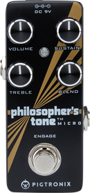 Pigtronix PHILOSOPHER'S TONE MICRO 2 Compressor/Sustain Pedal