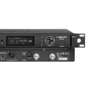 Système de microphone sans fil double Phenyx Pro PTU-2U-2H à véritable diversité