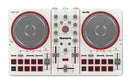 Contrôleur DJ Numark PARTY MIX III avec jeu de lumières intégré (Crème)