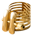 Rovner PG-1RL Ligature de Saxophone Slim Tenor Platinum Gold pour embout en caoutchouc dur