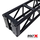 ProX XT-BT1205 BLK 5 pieds. BoltX Segment de ferme professionnel boulonné noir de 30,5 cm, paroi de 3 mm (finition noire)