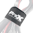 ProX XC-T20X5 Pack of 5 Reusable 20" x 2" Cable Tie Strap with Velcro Hook and Adjustable Loop Fastener
