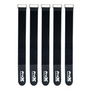 ProX XC-T20X5 Pack of 5 Reusable 20" x 2" Cable Tie Strap with Velcro Hook and Adjustable Loop Fastener