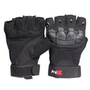 ProX X-GRIPZ Hard Rubber Knuckle Fingerless Gloves - For Truss and Stage Performance