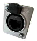 Alimentation Ethernet unique ProX XC-RJ45FFP via prise jack à montage sur panneau série D via CAT6