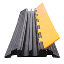 Rampe de protection de câble en caoutchouc à 2 canaux ProX XCP-2CHMK2