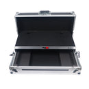 ProX X-DDJFLX4LT Case For Pioneer DDJ-FLX4 DDJ-400 DDJ-SB3 DJ Controller with Laptop Shelf