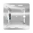 ProXXT-BP16A X2 Lot de deux plaques de base en aluminium 6 mm pour ferme carrée conique F34 F32 F31 avec connecteurs 40,6 cm