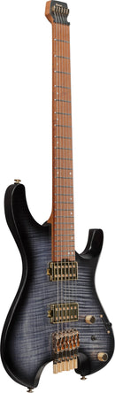 Ibanez Q52FMGDRL Q Standard Headless Electric Guitar (Deep Twilight Burst Low Gloss)