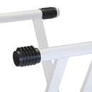 Support de clavier QuikLok T-20 à double embase en forme de X (blanc)
