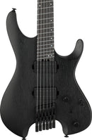 Ibanez QX52BWK Q Standard Headless Electric Guitar (Weathered Black)
