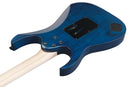 Guitare électrique Ibanez RG653DXTDF RG Prestige (Bleu foncé transparent mat)