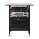 Gator RI-STRK-14U-CH Wood Rack Cabinet (Cherry) - 14U