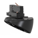 Audac RMA45A/B Light Track Adapter Mount For ATEO4 (Black)