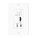 DVDO RS-4 4K HDMI And USB-C 50m Wall Plate Extender Kit Over Ethernet