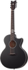Schecter REGULO CARO-7 ACOUSTIC 7-String Acoustic Guitar (Satin Black)