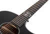 Schecter REGULO CARO-7 ACOUSTIC 7-String Acoustic Guitar (Satin Black)