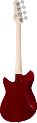 Cort RETRO 304 Short Scale Electric Bass Guitar (Candy Apple Red)