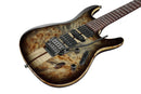 Ibanez S1070PBZCKB S Guitare électrique Premium (Charcoal Black Burst)