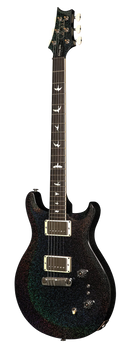 PRS S2 MIRA 594 Electric Guitar (Black Rainbow Holoflake)