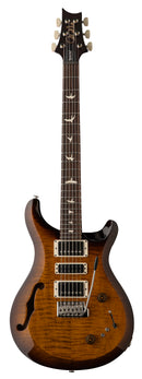 PRS S2 SPECIAL Semi Hollow Electric Guitar (Black Amber)