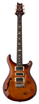 PRS S2 SPECIAL Semi Hollow Electric Guitar (Dark Cherry Sunburst)