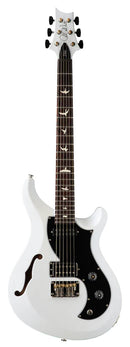 PRS S2 VELA SATIN Semi Hollow Body Electric Guitar (Pearl White)