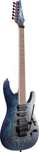 Ibanez S770CZM S Guitare électrique standard (Cosmic Blue Frozen Matte)