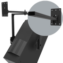 Adaptive Technologies Group SAS-100-20  Indoor Wall Arm Mount for Speaker