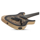 Guitare électrique multi-diapason 7 cordes Schecter REAPER-7 (Satin Charcoal Burst)