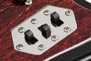 Guitare électrique baryton Schecter HELLCAT-VI (3-Tone Sunburst Pearl)