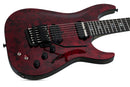 Guitare électrique 7 cordes Schecter C-7 APOCALYPSE FR S (Red Reign)