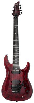 Guitare électrique 7 cordes Schecter C-7 APOCALYPSE FR S (Red Reign)
