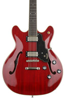 Guild STARFIRE VI Semi Hollow-Body Electric Guitar (Cherry Red)