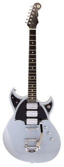 Reverend REEVES GABRELS SPACEHAWK SUPREME Electric Guitar (Metallic Silver Freeze)