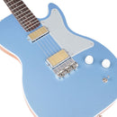 Harmony JUPITER THINLINE Semi Hollow-Body Electric Guitar (Sky Blue)