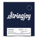 Stringjoy SJ-BA30130LS 6 Electric Guitar Strings Light - 30-130