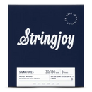 Stringjoy SJ-BA30130XL 6 Electric Bass Strings Light - 30-130