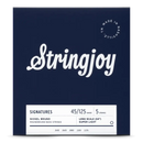 Stringjoy SJ-BA45125LS 5 Electric Bass Strings Super Light - 45-125