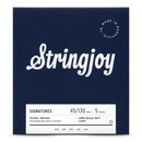 Stringjoy SJ-BA45130LS 5 Electric Bass Strings Light - 45-130