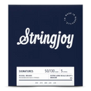 Cordes de basse électrique Stringjoy SJ-BA50130XL, tirant moyen (50-130)